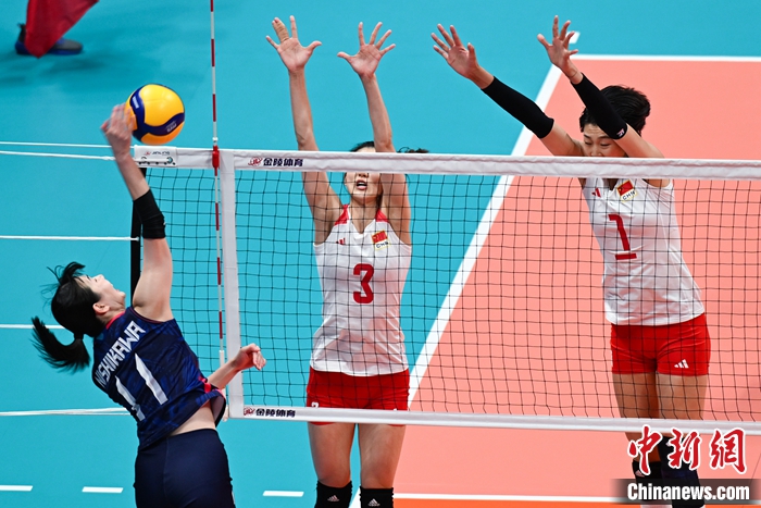 中国女排亚运决赛三连胜卫冕第九冠 面临奥运资