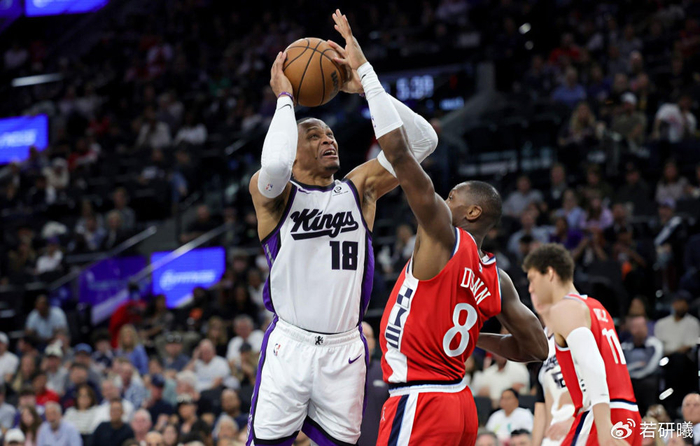 国王队客场力克快船 威少三双引领逆转