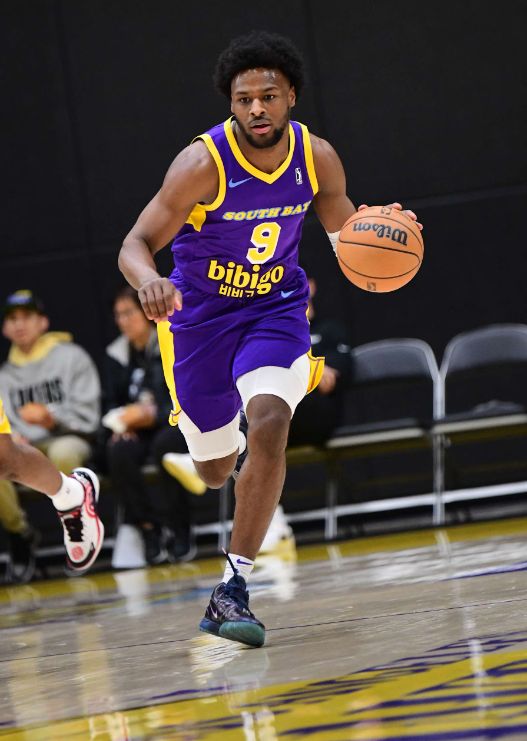 布朗尼父子同台亮相湖人赛 精准表现引发关注